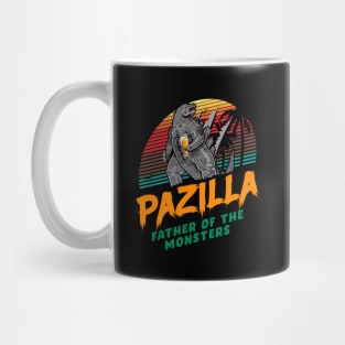 Pazilla. Funny Fathers Day Gift. Mug